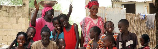 A rural family in central Senegal C. Dangléant © CIRAD